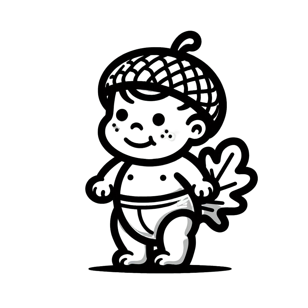 Oak Baby Footer Glyph